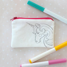 Unicorn Coloring Kit Coin Purse